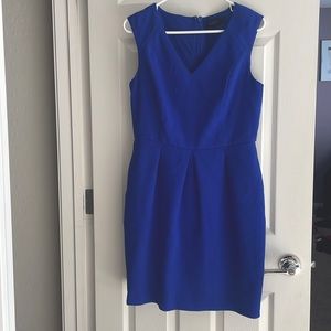 Professional blue dress